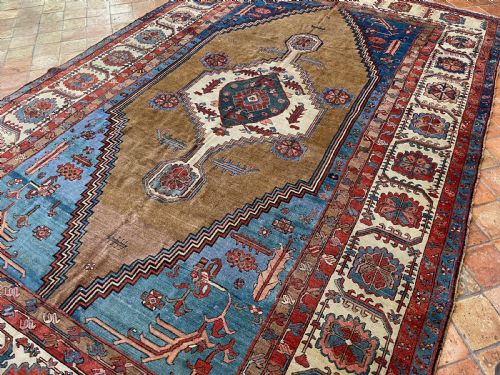 ANTIQUE BAKSHAISH CARPET - ADDITIONAL PHOTO 4