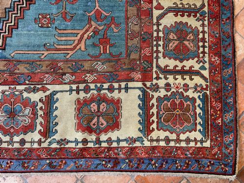 ANTIQUE BAKSHAISH CARPET - ADDITIONAL PHOTO 5