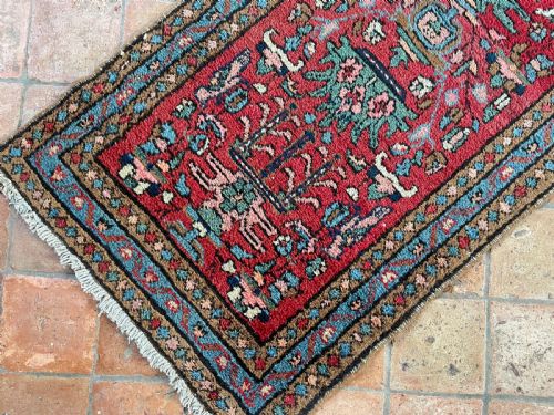 ANTIQUE HERIZ RUNNER - ADDITIONAL PHOTO 6