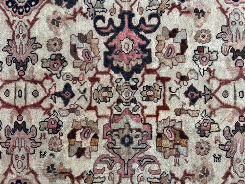 ANTIQUE MAHAL CARPET - ADDITIONAL PHOTO 3