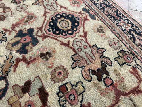 ANTIQUE MAHAL CARPET - ADDITIONAL PHOTO 5