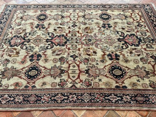 ANTIQUE MAHAL CARPET - ADDITIONAL PHOTO 6