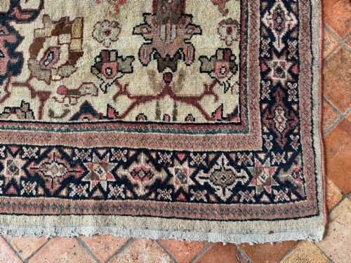 ANTIQUE MAHAL CARPET - ADDITIONAL PHOTO 9