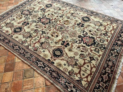ANTIQUE MAHAL CARPET - ADDITIONAL PHOTO 12