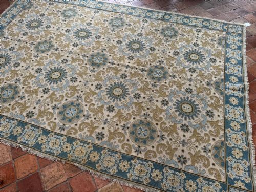 ANTIQUE PORTUGUESE NEEDLEPOINT - ADDITIONAL PHOTO 6