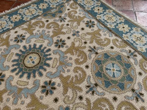 ANTIQUE PORTUGUESE NEEDLEPOINT - ADDITIONAL PHOTO 10