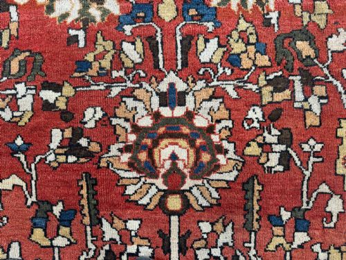 ANTIQUE MAHAL CARPET - ADDITIONAL PHOTO 2