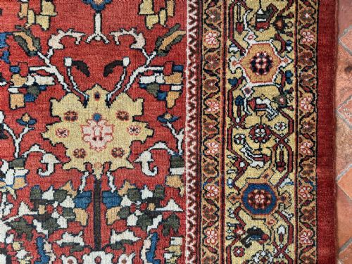 ANTIQUE MAHAL CARPET - ADDITIONAL PHOTO 6