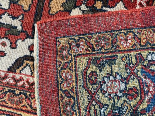 ANTIQUE MAHAL CARPET - ADDITIONAL PHOTO 7