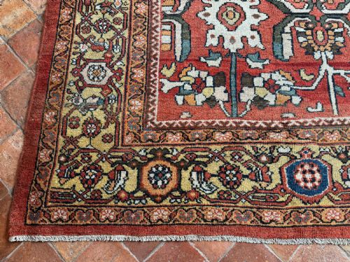 ANTIQUE MAHAL CARPET - ADDITIONAL PHOTO 9