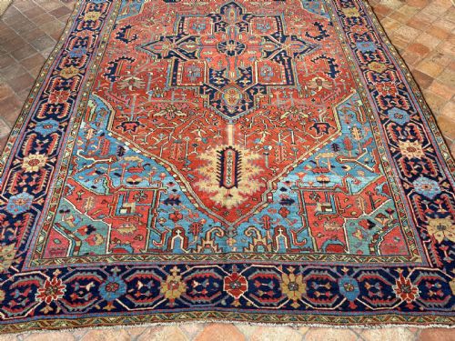 ANTIQUE HERIZ CARPET - ADDITIONAL PHOTO 1