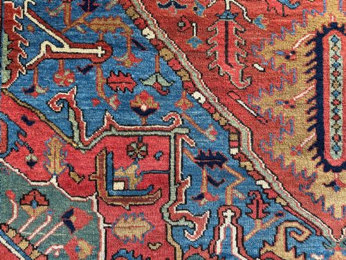 ANTIQUE HERIZ CARPET - ADDITIONAL PHOTO 4