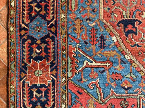 ANTIQUE HERIZ CARPET - ADDITIONAL PHOTO 6