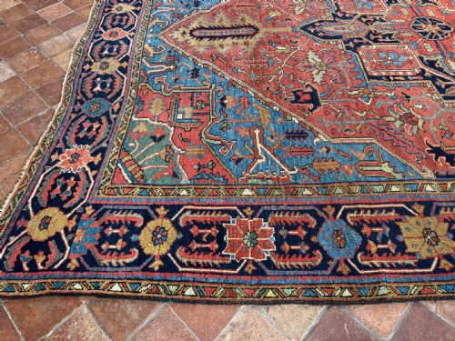 ANTIQUE HERIZ CARPET - ADDITIONAL PHOTO 7