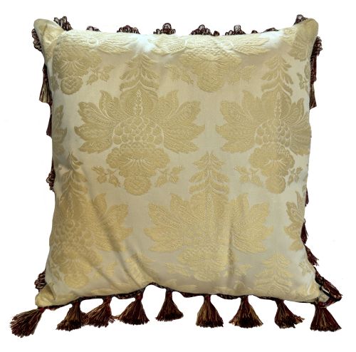 ANTIQUE AUBUSSON CUSHION - ADDITIONAL PHOTO 6
