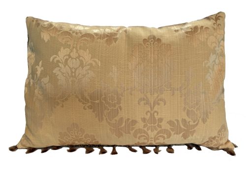 ANTIQUE AUBUSSON CUSHION - ADDITIONAL PHOTO 3