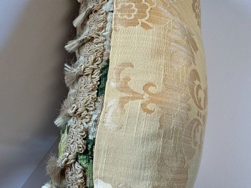 ANTIQUE AUBUSSON CUSHION - ADDITIONAL PHOTO 5