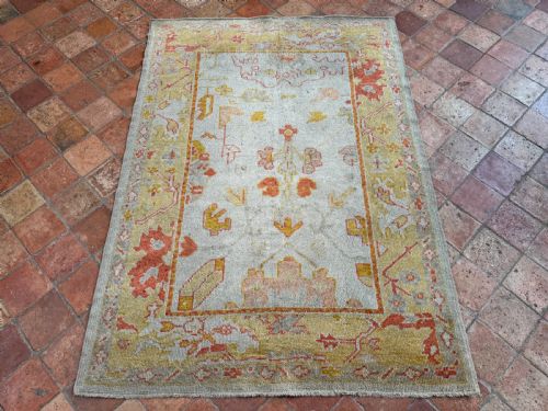 ANTIQUE USHAK RUG - ADDITIONAL PHOTO 3