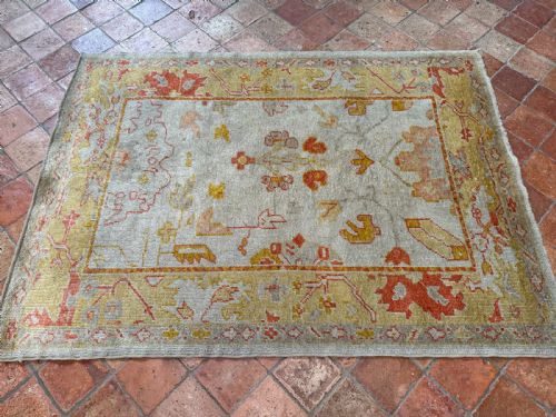 ANTIQUE USHAK RUG - ADDITIONAL PHOTO 7