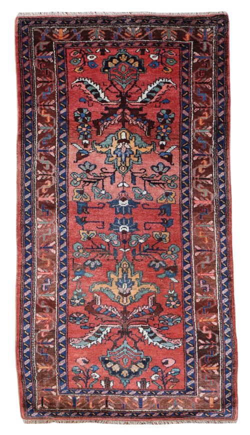 antique hamadan rug - CATEGORY: ANTIQUE RUGS - DATED 1910