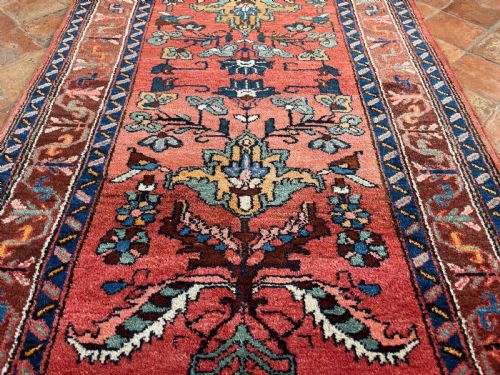 ANTIQUE HAMADAN RUG - ADDITIONAL PHOTO 6