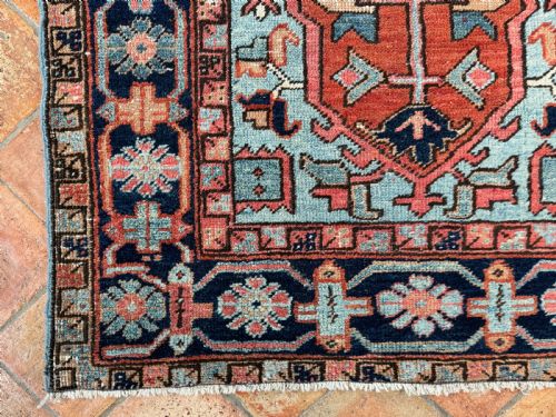ANTIQUE HERIZ RUG - ADDITIONAL PHOTO 3