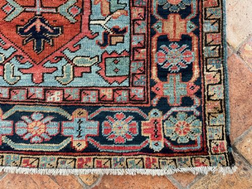 ANTIQUE HERIZ RUG - ADDITIONAL PHOTO 6