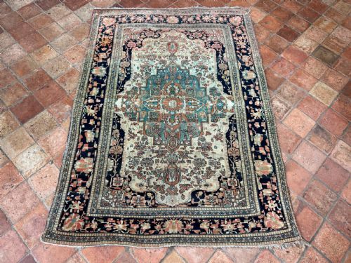 DISTRESSED MOHTASHAM RUG - ADDITIONAL PHOTO 2
