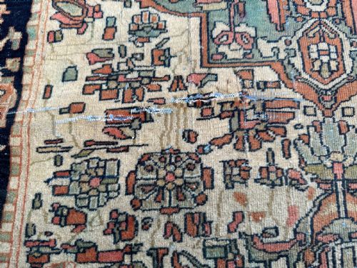 DISTRESSED MOHTASHAM RUG - ADDITIONAL PHOTO 3