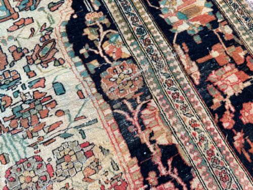 DISTRESSED MOHTASHAM RUG - ADDITIONAL PHOTO 4