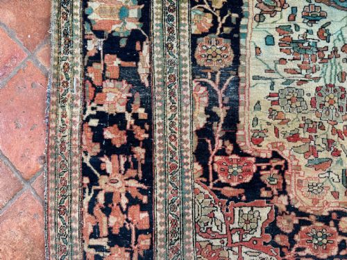 DISTRESSED MOHTASHAM RUG - ADDITIONAL PHOTO 5