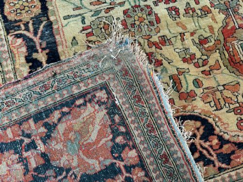 DISTRESSED MOHTASHAM RUG - ADDITIONAL PHOTO 6