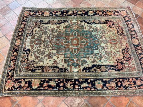 DISTRESSED MOHTASHAM RUG - ADDITIONAL PHOTO 8