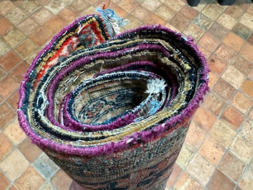 DISTRESSED MOHTASHAM RUG - ADDITIONAL PHOTO 10