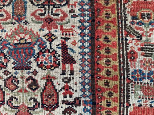 ANTIQUE MALAYER RUG - ADDITIONAL PHOTO 3