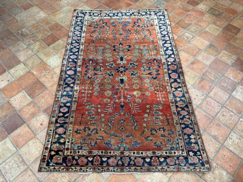 ANTIQUE SAROUK RUG - ADDITIONAL PHOTO 6