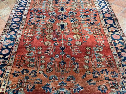ANTIQUE SAROUK RUG - ADDITIONAL PHOTO 7