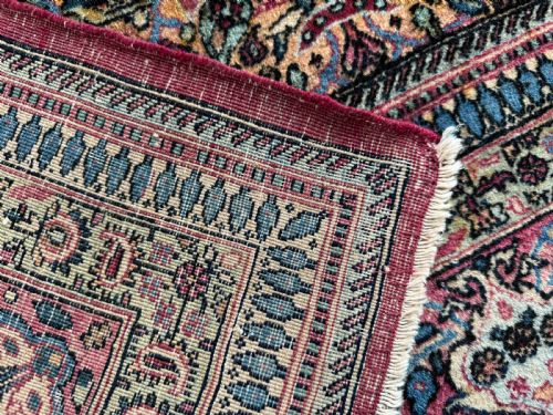 ANTIQUE TEHRAN CARPET - ADDITIONAL PHOTO 2