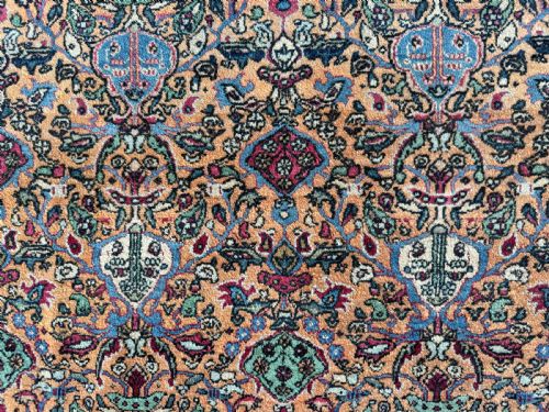 ANTIQUE TEHRAN CARPET - ADDITIONAL PHOTO 4