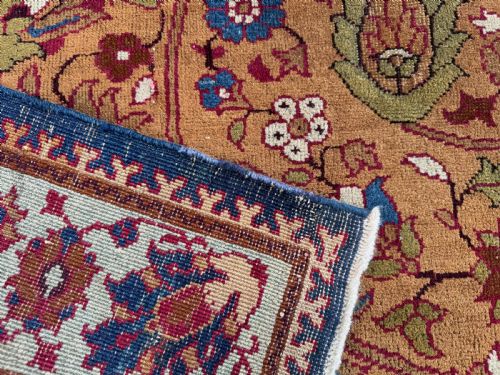 ANTIQUE AGRA RUG - ADDITIONAL PHOTO 7