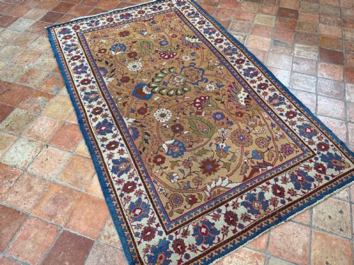 ANTIQUE AGRA RUG - ADDITIONAL PHOTO 8