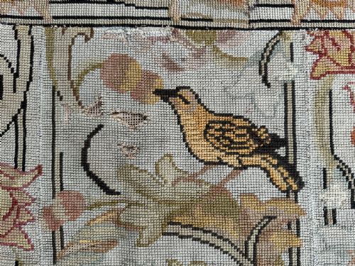 ANTIQUE ENGLISH NEEDLEPOINT - ADDITIONAL PHOTO 5