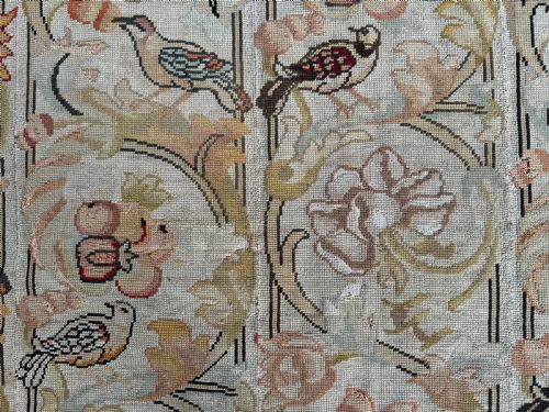 ANTIQUE ENGLISH NEEDLEPOINT - ADDITIONAL PHOTO 6