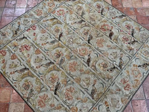 ANTIQUE ENGLISH NEEDLEPOINT - ADDITIONAL PHOTO 10