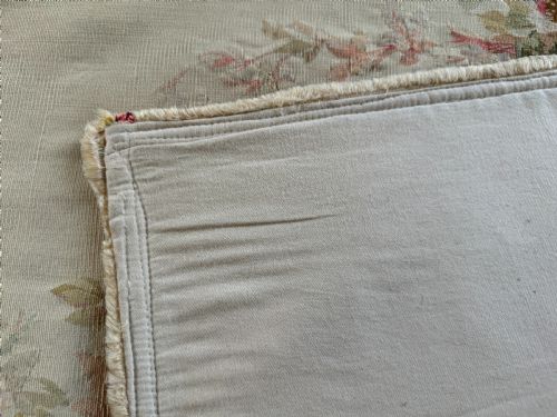 ANTIQUE AUBUSSON RUG - ADDITIONAL PHOTO 3