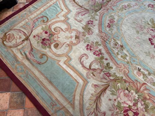 ANTIQUE AUBUSSON - ADDITIONAL PHOTO 6