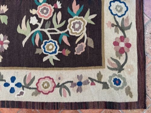 ANTIQUE BESSARABIAN KILIM - ADDITIONAL PHOTO 2
