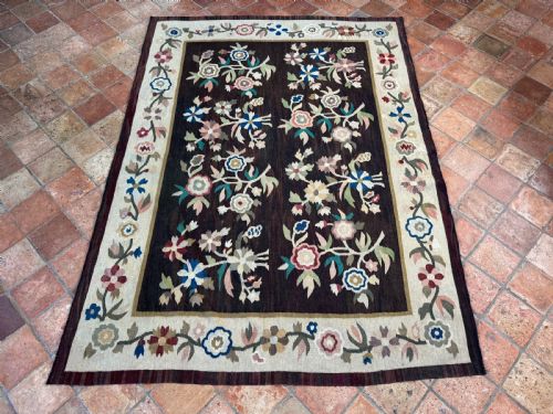 ANTIQUE BESSARABIAN KILIM - ADDITIONAL PHOTO 7