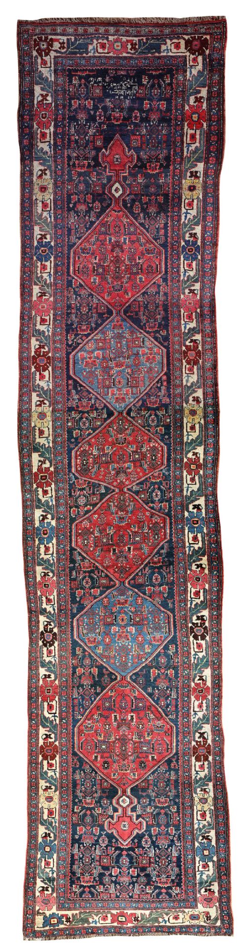 antique bidjar runner - CATEGORY: ANTIQUE RUGS - DATED 1910
