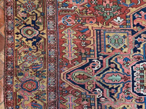 ANTIQUE HERIZ CARPET - ADDITIONAL PHOTO 2